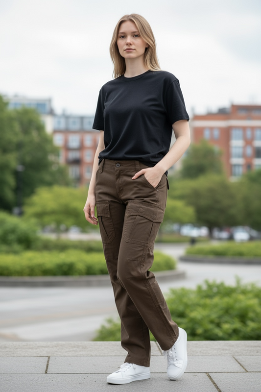 Cargo Pants by Lole - Size 6 - Brown