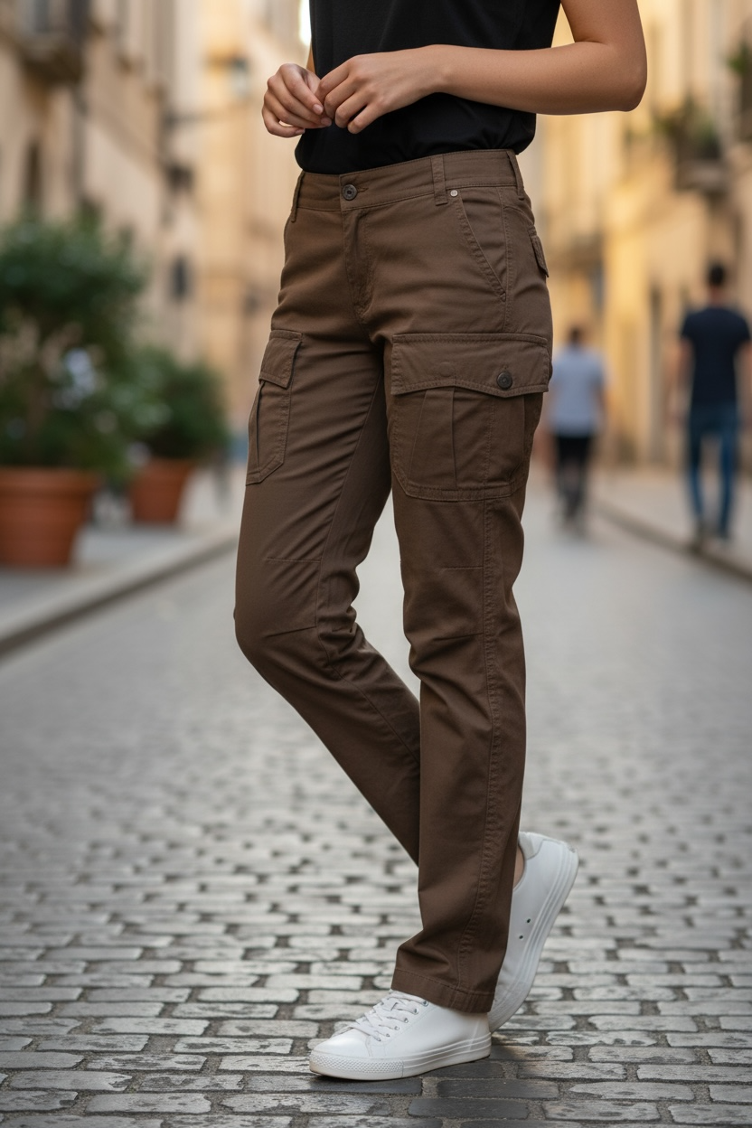 Cargo Pants by Lole - Size 6 - Brown