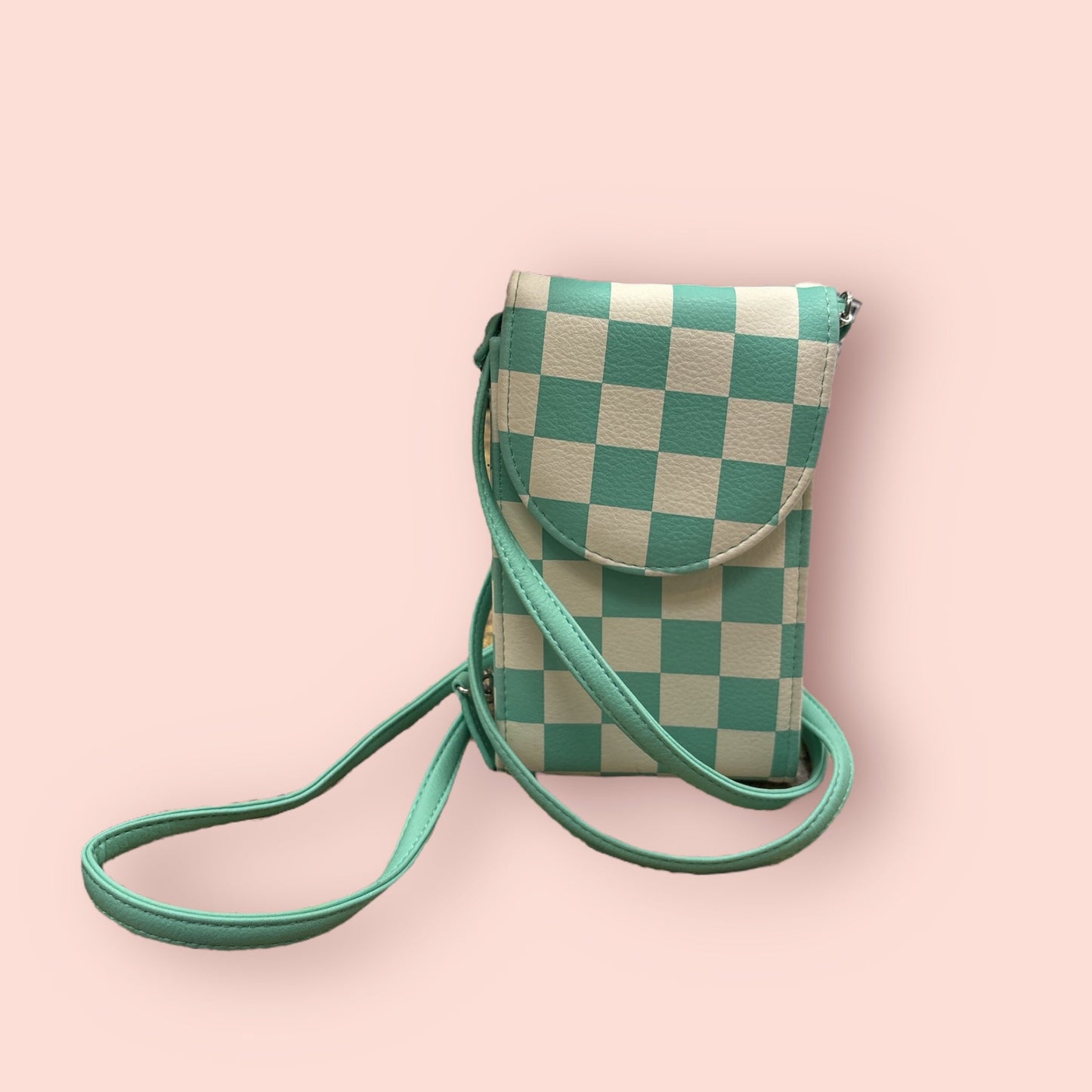 Crossbody By Clothes Mentor In Plaid Pattern, Size:Small