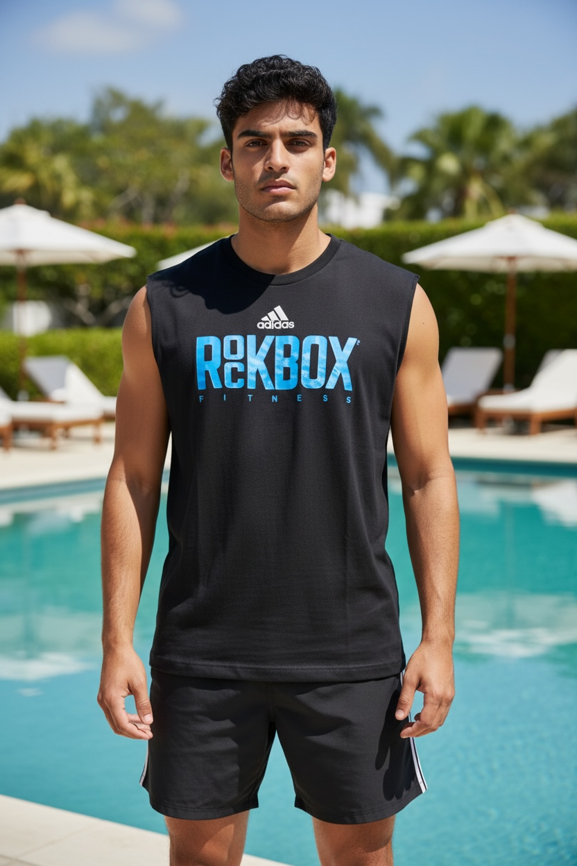 RockBox Men's Adidas Techfit compression tank top - New