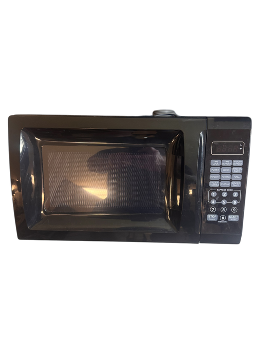 Mainstays 0.7 Cu. Ft. 700W Black Microwave Oven - Used