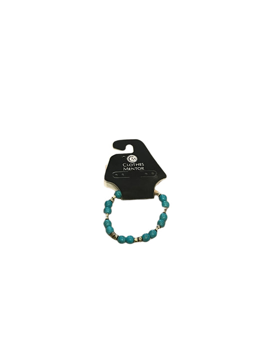 Bracelet Beaded  In Aqua, Size:0