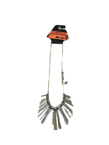 Necklace Choker & Collar  In Silver, Size:0