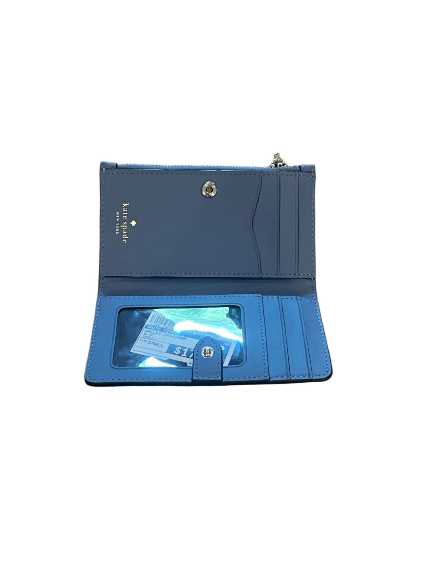 Wallet Designer By Kate Spade In Blue, Size:Small
