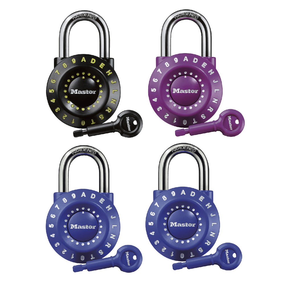 Master Lock 1590D Combination Lock Alpha Pink