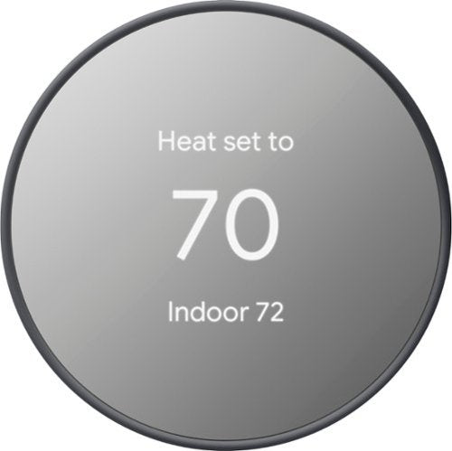Nest Thermostat - Smart Programmable Wi-Fi Thermostat - Charcoal - New