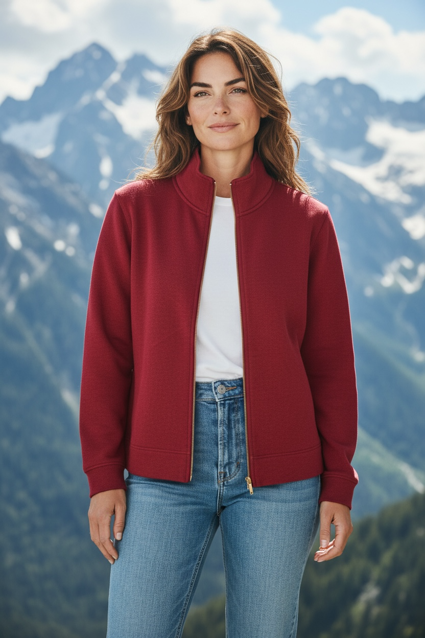 Red Jacket by Talbots - Petite Small