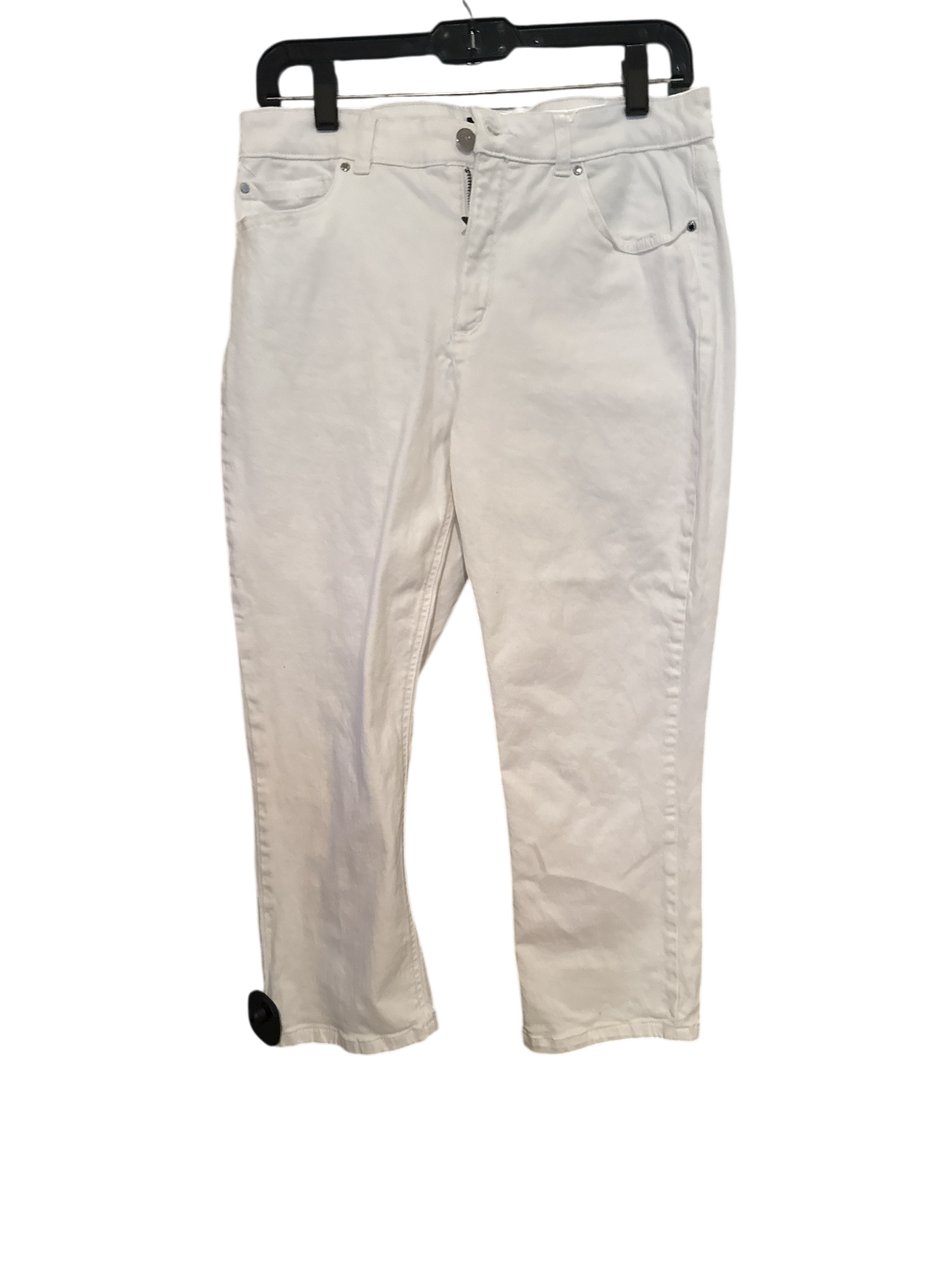 White Capris Jeans by Jones New York - Size 8