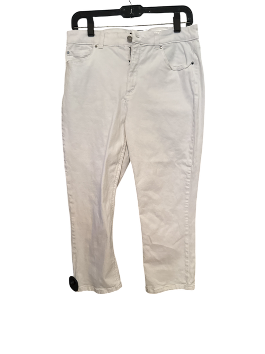 White Capris Jeans by Jones New York - Size 8