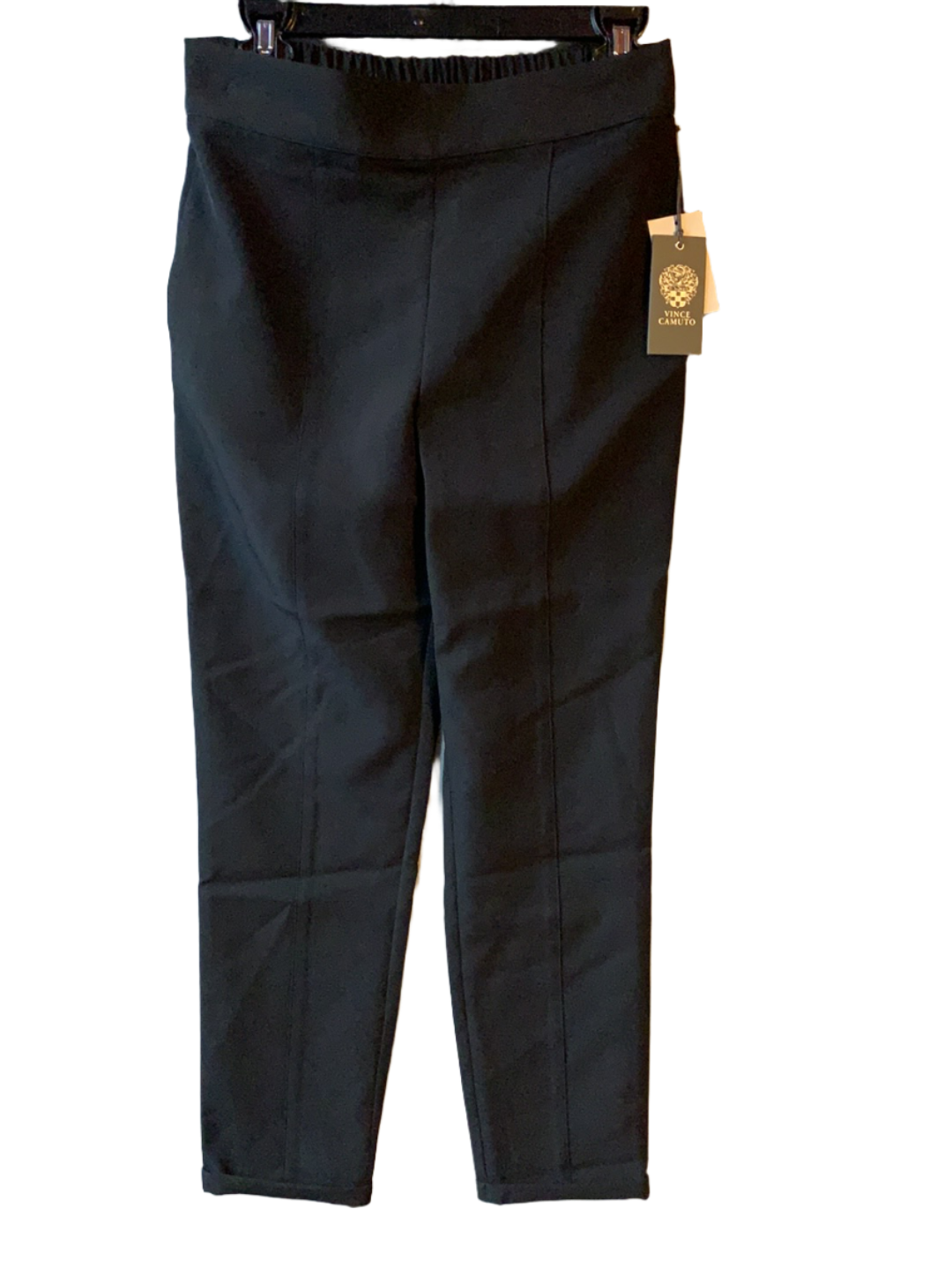 Women's Vince Camuto Slim Leg Pants - Rich Black - Petite Large - New