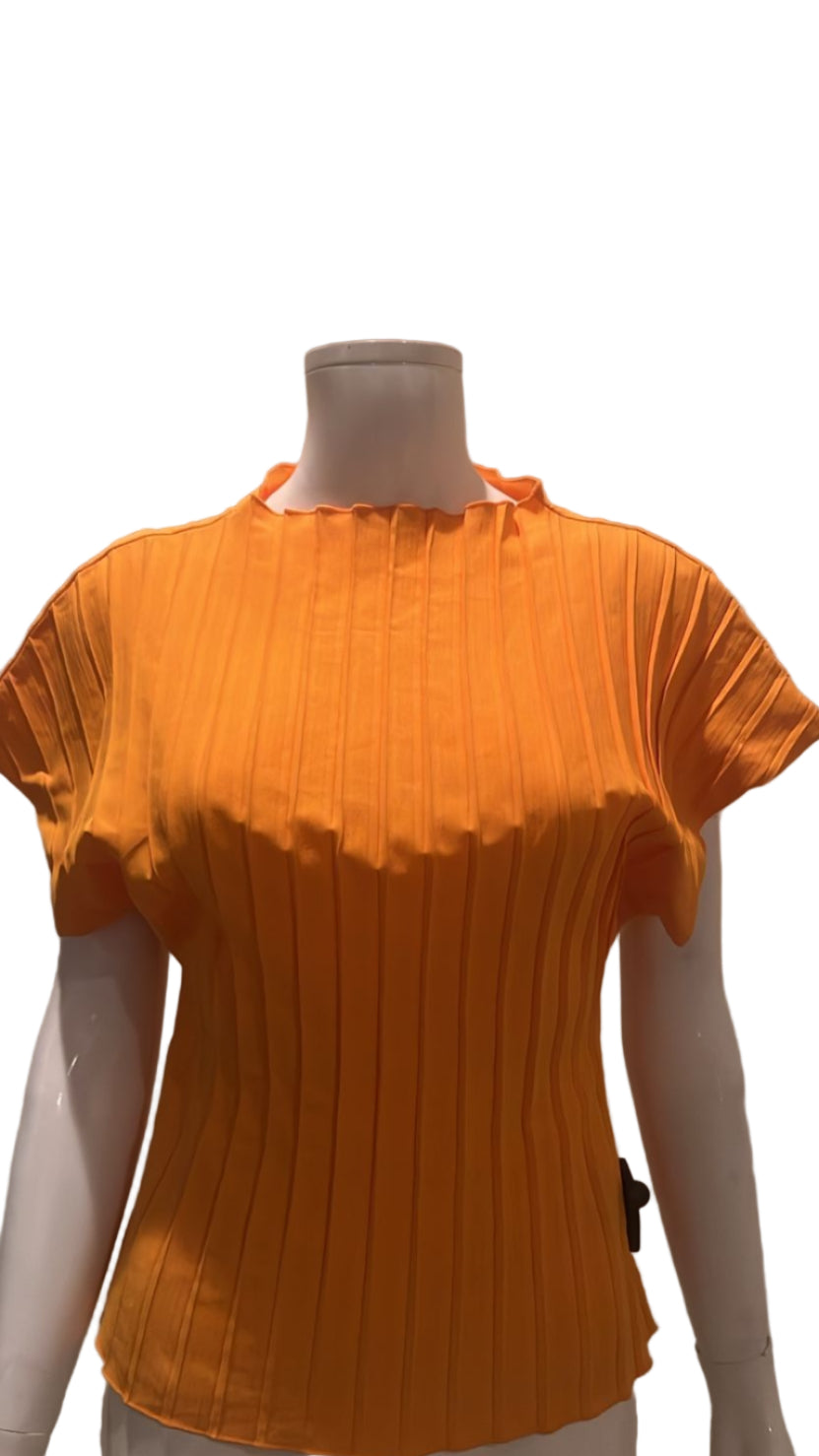 Top Ss By Zara In Yellow, Size:M