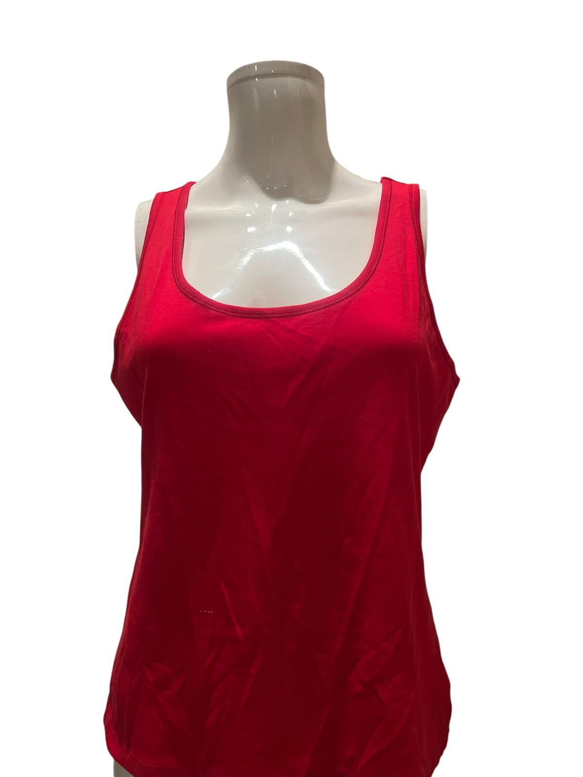 Tank Top By Liz Claiborne In Red, Size:L