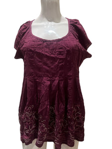 Top Ls By Talbots In Black & White, Size:Lp