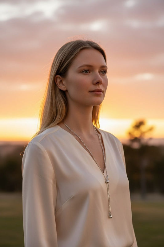 Sterling Silver Popcorn Chain