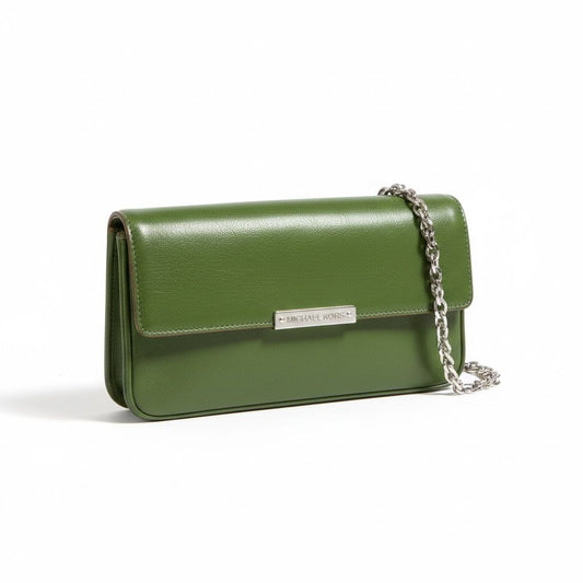 Wristlet Designer By Michael Kors In Green, Size:Small