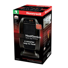 Load image into Gallery viewer, Honeywell HeatGenius 1 500 Watts Ceramic Space Heater Black - New
