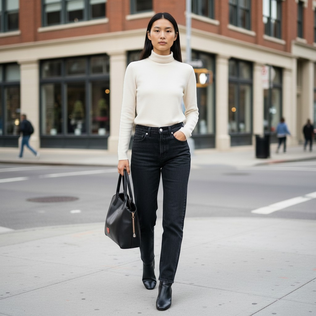 The Xchange: Large black leather Moschino tote handbag with red heart logo and gold chain detail.