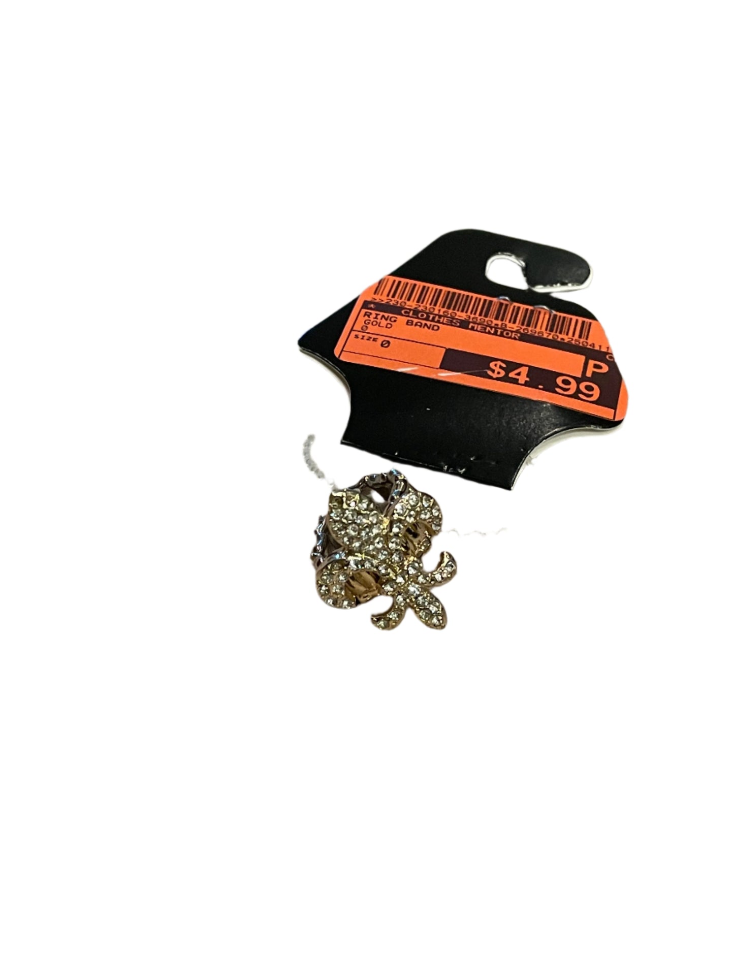 Ring Band  In Gold, Size:0