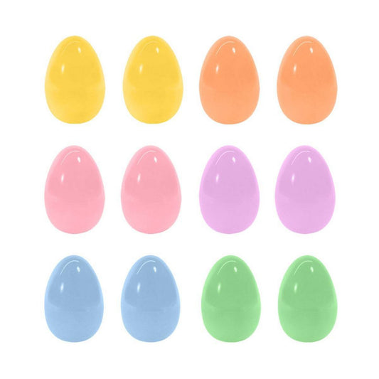 12ct Easter Plastic Fillable Eggs - Spritz - New