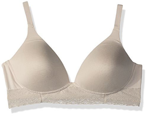New - Warner's Simply Perfect Women's Supersoft Lace Wirefree Bra - Butterscotch 36B