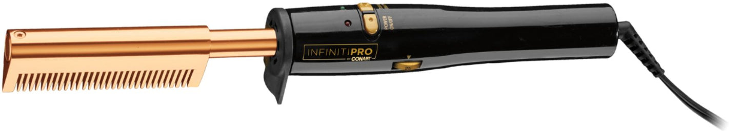 Conair - Infiniti Pro Gold Hot Comb - Gold Plated - New Open Box