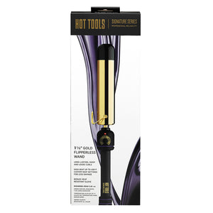 Hot Tools Signature Series Gold Curling Iron/Wand, 1" - New Box Open