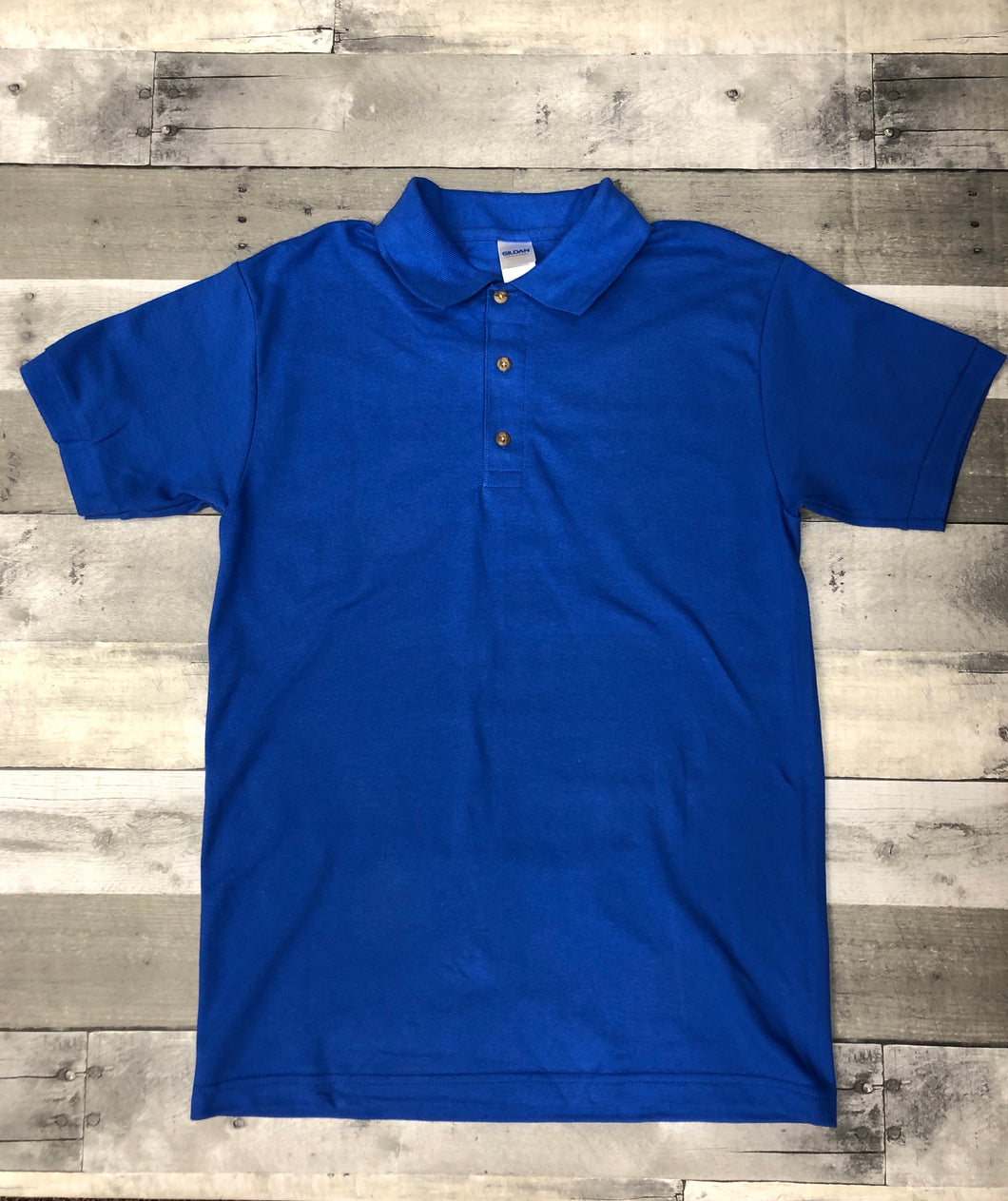 Adult - Ultra Pique Polo - Short Sleeve - Royal Blue (Duke) - SM - New