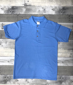 Adult - Ultra Pique Polo - Short Sleeve - Carolina Blue (UNC) - SM - New