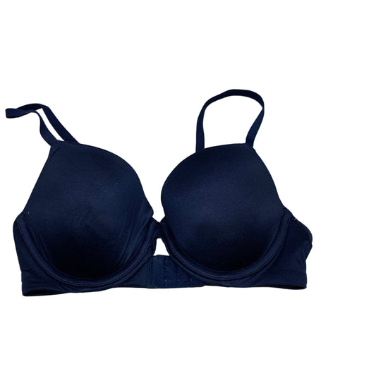 New - Women's Full Coverage Icon Lightly Lined T-Shirt Bra - Auden Smart Blue 32B
